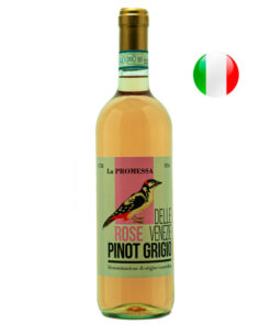 Vinho La Promesa Pinot Grigio Rose Delle Veneize IGT Italiano
